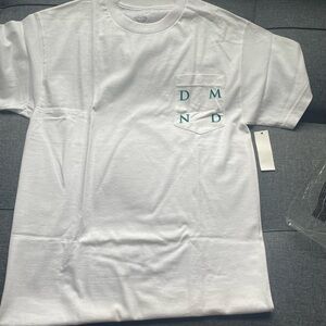 Diamond Supply x IBN Jasper Collab Mens Short Sleeve Tee New with Tags White
